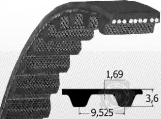 Lichidare de stoc CUREA L285 OPTIBELT 13MM