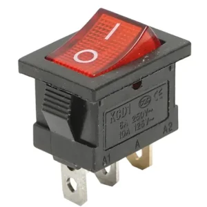 BUTON ON/OFF 3 PINI 125V/10A-250V/6A Retur ușor