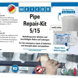 Ofertă de sezon SET DE REPARATII TEVI SI CONDUCTE 5/15 5CMX1.5CM