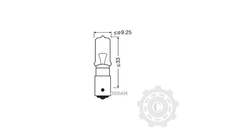 Ultima șansă BEC H21W 24V 21W BAY9S