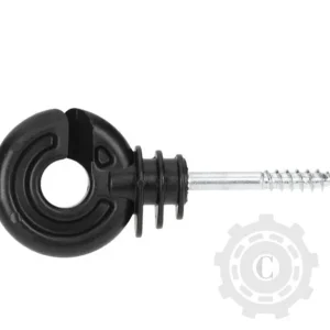 Preț redus Izolator inelar negru șurub 40mm x diametru 5,3mm 25 BUC
