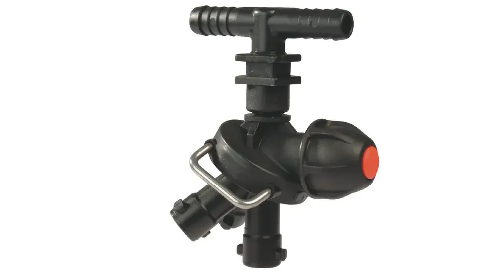Suport duză 3 căi ISO dcv două capete furtun 1/2" Reducere extra