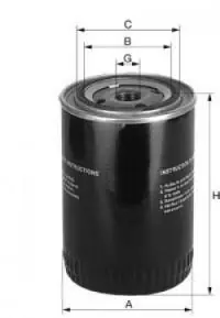 W1160 FILTRU ULEI Ofertă exclusivă