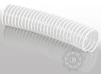 Disponibil imediat FURTUN PVC EVACUARE 50mm LIGNUM CLEAR(30M)