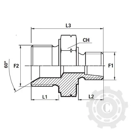 Discount ADAPTOR DR FE G04 1/4-M16X1.5