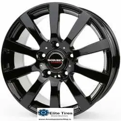 Jante aliaj BORBET C2C BLACK GLOSSY 8X18 5X108 ET40 63,4 Livrare rapidă