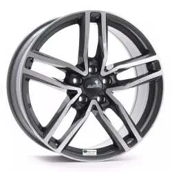 Preț promoțional Jante aliaj ALUTEC IKENU GRAPHITE FRONT POLISHED CB65.1 6.5X17 4X108 ET20