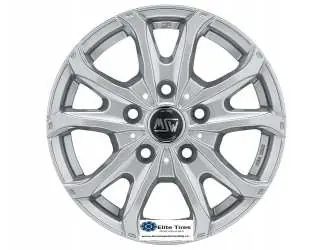 Disponibil imediat Jante aliaj MSW 48 VAN FULL SILVER 6.5x16 5x160 ET60 65