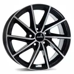 Livrare rapidă Jante aliaj ALUTEC SINGA DIAMANT SCHWARZ FRONTPOLIERT CB57.1 7.5X18 5X112 ET45