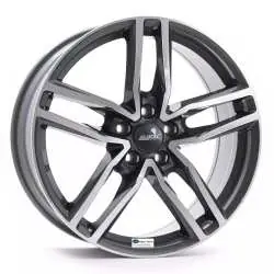 Jante aliaj ALUTEC IKENU GRAPHITE FRONT POLISHED CB56.6 8X18 5X105 ET38 Ofertă exclusivă