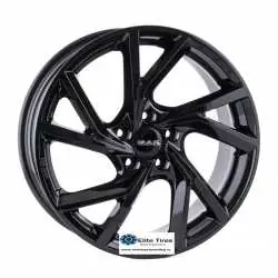 Jante aliaj MAK KASSEL GLOSS BLACK CB57.1 7.5X17 5X112 ET46 Ultima șansă