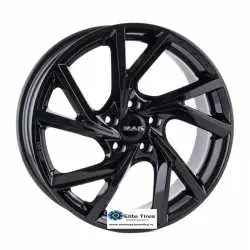 Jante aliaj MAK KASSEL GLOSS BLACK CB76 8X18 5X114.3 ET47 Ofertă specială