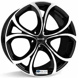 Jante aliaj MAK LARIO BLACK MIRROR CB65.1 7.5X17 5X110 ET31 Premium
