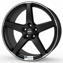 Ofertă Jante aliaj MOMO FIVE MATT BLACK POLISHED CB72.3 8.5X20 5X112 ET45