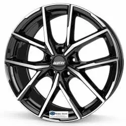 Preț redus Jante aliaj ALUTEC AVELENO DIAMANT-SCHWARZ-FRONTPOLIERT CB70.1 8X19 5X114 ET40