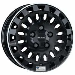 Jante aliaj MAK OVERLAND GLOSS BLACK MIRROR RING CB65.1 6.5X16 5X120 ET50 Calitate înaltă