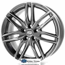 Jante aliaj MSW 24 MATT GUN METAL FULL POLISHED (MGMFP) 8X18 5X108 ET45 Promoție