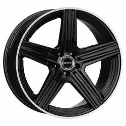 Disponibil imediat Jante aliaj MAK LEWIS GLOSS BLACK MIRROR RING CB66.6 9X18 5X112 ET42