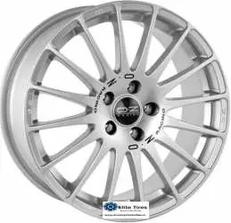 Preț redus Jante aliaj OZ SUPERTURISMO GT RACE SILVER BLACK LETTERING 7X17 4X114,3 ET43