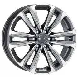 Jante aliaj MAK SAFARI6 GUN MET-MIRROR FACE CB93.10 7,5X17 6X139.7 ET50 Disponibil imediat