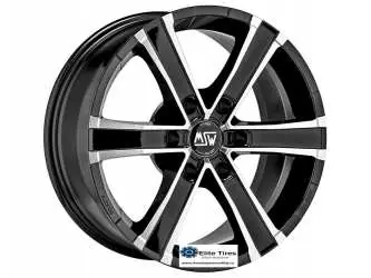 Jante aliaj MSW SAHARA 6 BLACK FULL POLISHED 8x18 6x139,70 ET35 67,10 Cel mai vândut