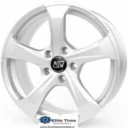 Jante aliaj MSW 47 FULL SILVER 8X19 5X112 ET21 Nu rata