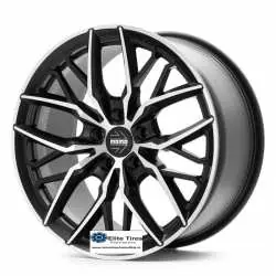 Jante aliaj MOMO SPIDER MATT BLACK POLISHED CB72.3 8.5X19 5X108 ET45 Reducere extra