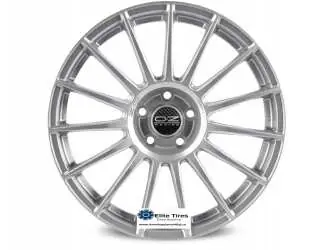 Cel mai bun preț Jante aliaj OZ SUPERTURISMO LM MATT RACE SILVER BLACK LETTERING 7.5X17 5X114,30 ET45