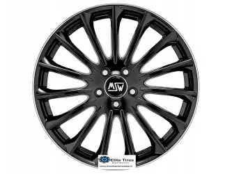 Plată sigură Jante aliaj MSW 30 GLOSS BLACK POLISHED LIP 7.5x19 5x112 ET42