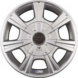 Jante aliaj BORBET CH CRYSTAL SILVER 7.5X17 5X120 ET55 65,1 Livrare rapidă
