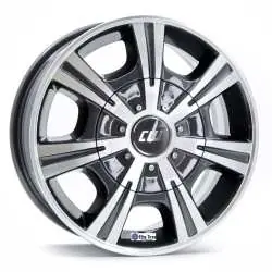 Doar azi Jante aliaj BORBET CH MISTRAL ANTHRACITE POLISHED 7.5X17 5X118 ET64 71,1