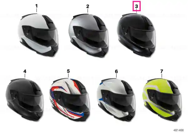 Helmet 7 carbon black 64/65 ECE - BMW Motorrad Ofertă limitată