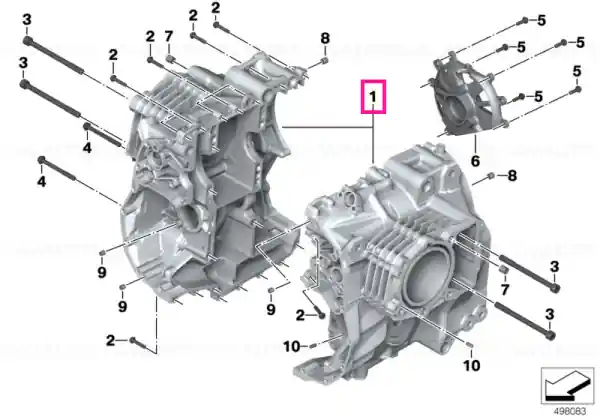 Crankcase - BMW Motorrad Discount