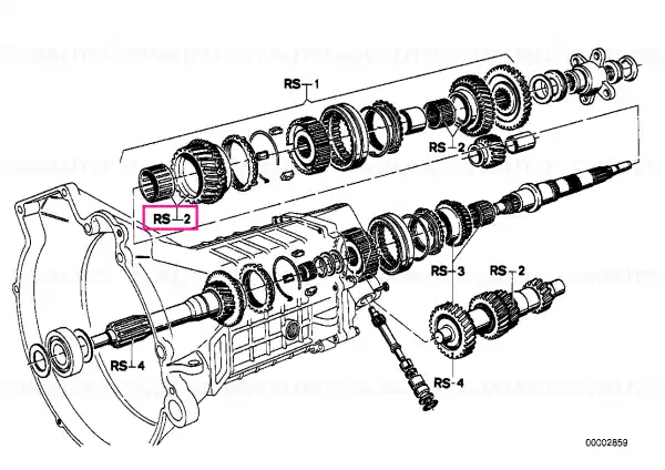 Discount Set reparare roți dințate treapta 1 și 2 - BMW