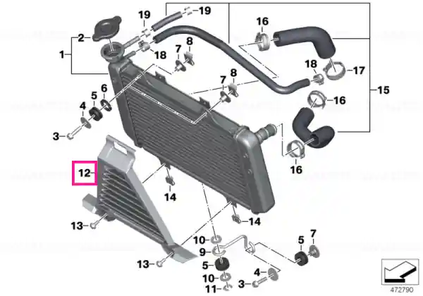Livrare expres Mud flaps - BMW Motorrad