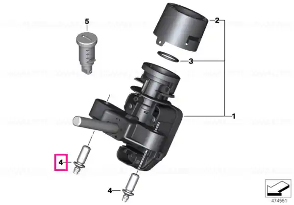 Fracture bolt - BMW Motorrad Bestseller
