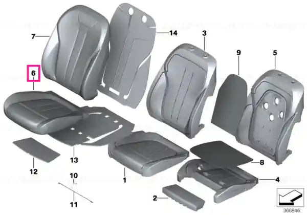 Promoție Capac scaun confort, piele, TERRA - BMW