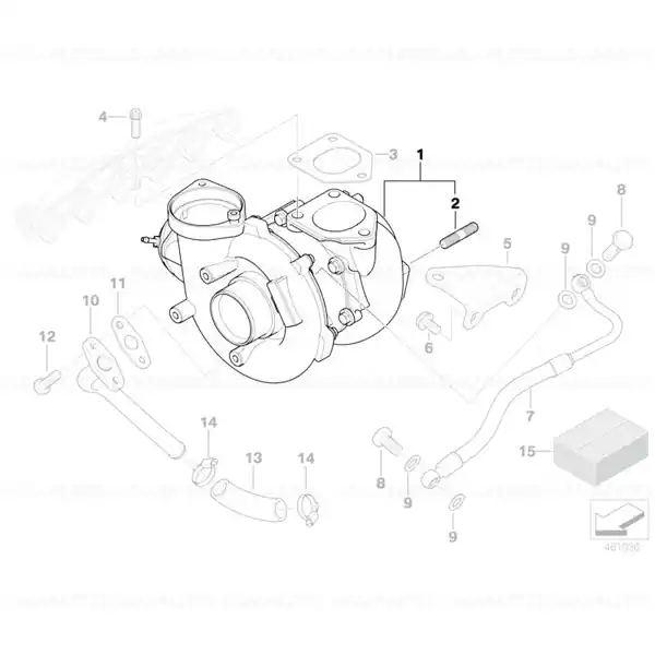 Chilipir Turbina BMW remanufacturata BMW X5 E53 - 3.0d