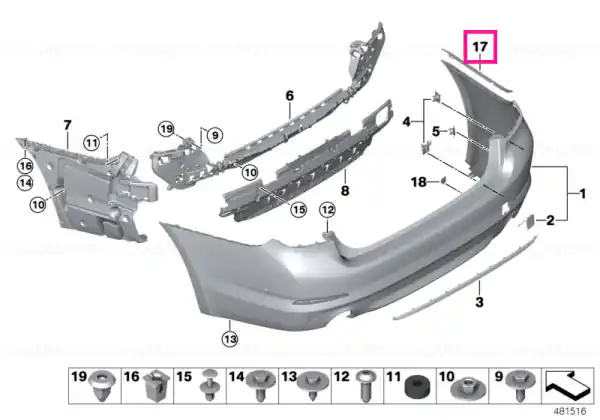 Chilipir Left protection foil - BMW
