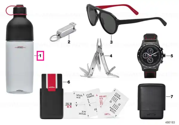 MINI JCW Water Bottle BLACK - BMW - Mini Ofertă