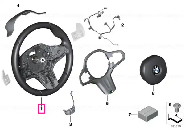 Cel mai vândut M Sports steering wheel leather - BMW