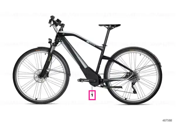 Bicicleta electrica BMW Active Hybrid E-Bike, 28", Negru (Black), L Noutate