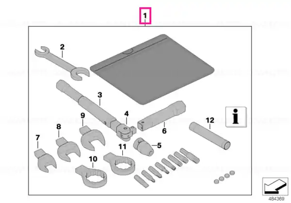Tool kit, service kit - BMW Motorrad Preț mic