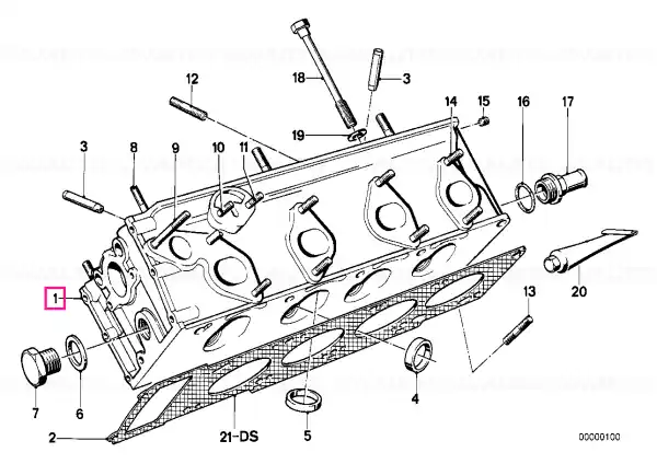 Cylinder head - BMW Cumpărături sigure