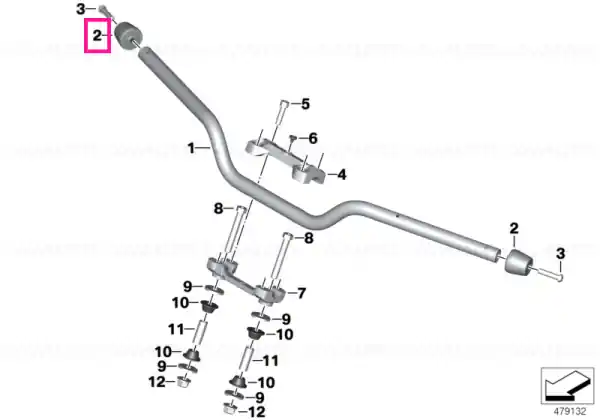 Handlebar vibration absorber - BMW Motorrad Ofertă exclusivă