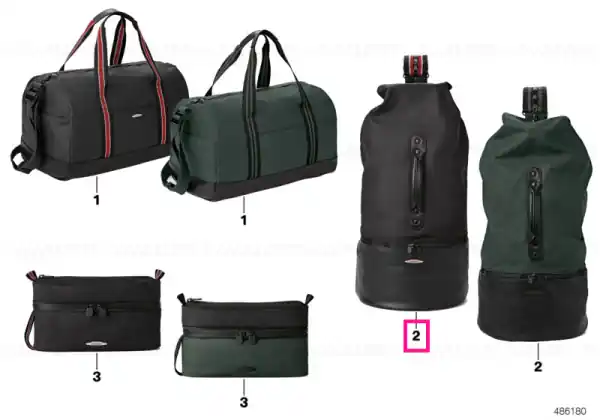 Cel mai bun preț MINI JCW Sailor Bag RA. GREEN - BMW - Mini