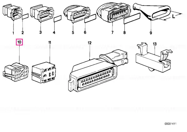 Plug terminal for fuse box - BMW Cel mai bun preț