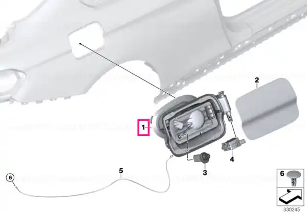 Ofertă de sezon Capac rezervor SCR - BMW