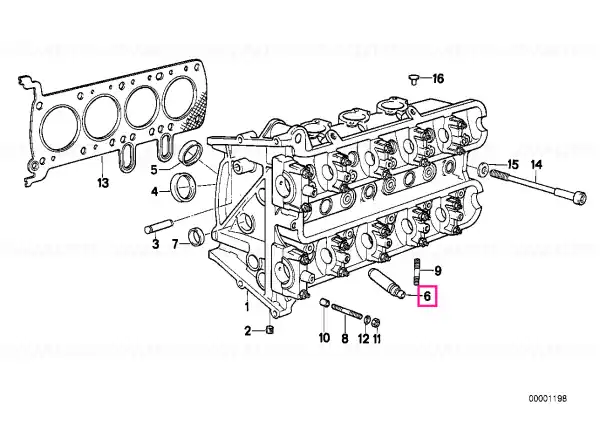 Valve guide exhaust - BMW Motorrad Bestseller