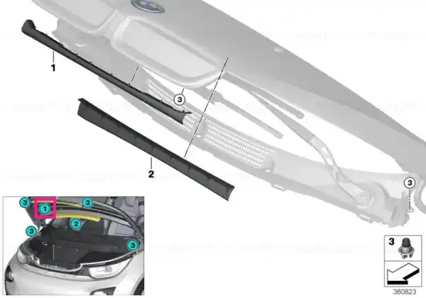 Garnitură praf - BMW Disponibil imediat
